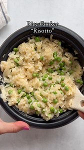 Did you know that you can make deliciously creamy risotto right in your rice cooker? It’s true! With no stirring required, this recipe makes it incredibly easy to enjoy rich, flavorful risotto anytime! Follow for more dump & start recipes! 1 medium shallot, diced 4 cloves garlic, minced 1 1/2 cups Arborio rice 4 cups vegetable broth (divided) 2 tablespoons butter 1/4 teaspoon salt Pinch black pepper Zest and juice of one lemon 1 cup frozen peas 2 oz grated Parmesan cheese Add the shallots, garli