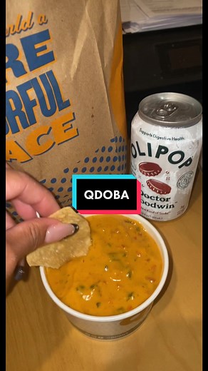 Trying the Diablo Queso at QDOBA | Food Review