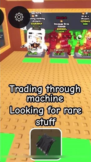 Trading using trading machine