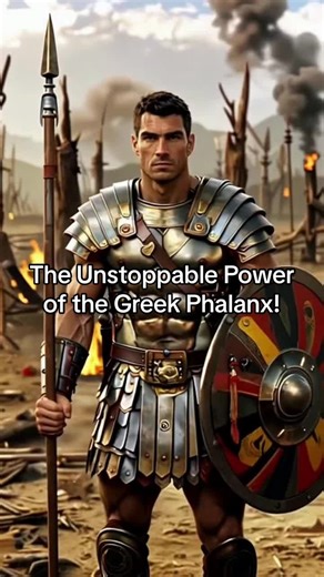 The Unstoppable Power of the Greek Phalanx! #epichistoryfacts #ancientgreece #history #viralhistory #fypシ
