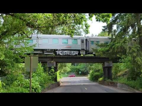 BNSF Officer Car Special over Homestead Road