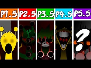 Phase 1.5 VS Phase 2.5 VS Phase 3.5 VS Phase 4.5 VS Phase 5.5 Incredibox ALL Sprunki Horror New MOD