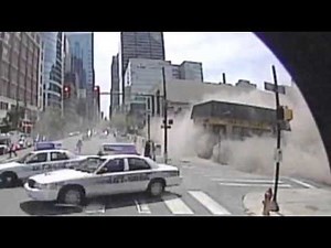 Raw: Bus Camera Captures Pa. Building Collapse