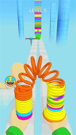 Rainbow 🌈 Toy Spring Run 5 #shorts