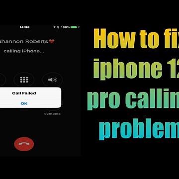 how to fix iphone 12 | iPhone 12 pro max call failed problem | iPhone call failed problem