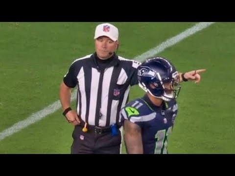 Seahawks' Smith-Njigba's FIERY OUTBURST AT REF CAUGHT on Hot Mic in Win Over Cardinals