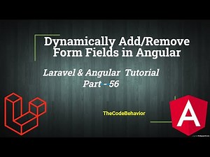 Dynamic Form in Angular | Dynamically Add Remove Form Fields in Angular | Part-56
