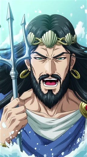 Poseidon: Ruler of the Deep Ocean #mythology #greekgods #poseidon #anime
