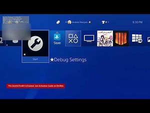PS4 12.50 Online Debug Settings (No Jailbreak) (Devkit)