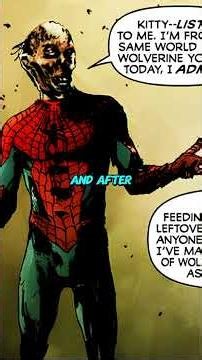 The hero who became a monster to save the world. #spiderman #wolverine #marvelcomics