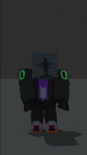 shirokun memjadi murder drones Minecraft bedrock animation