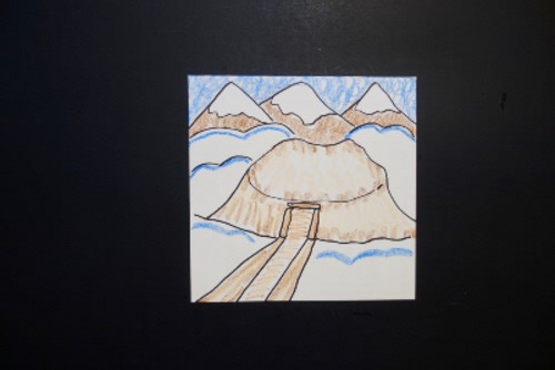 Let's Draw a Plateau Mud Pit House!   (Yukon - Rocky Mt. Indigenous Dwelling)