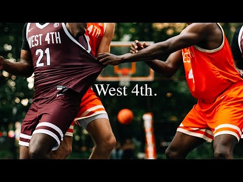 New York's Viral Basketball Court on Film | West 4th