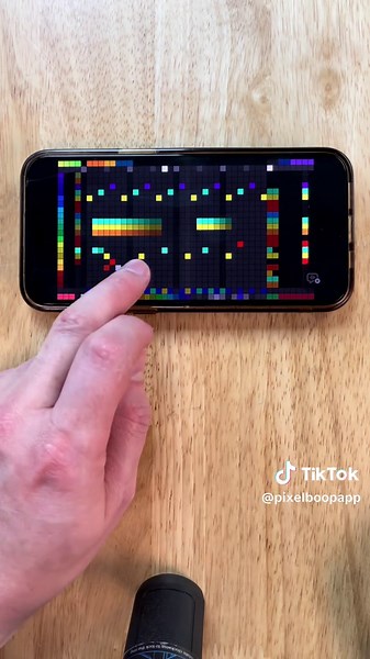 Introducing Pixelboop 🎹✨ A pocket-sized music studio disguised as pixel art. 🎵 4 tracks: melody, chords, bass, drums 🎨 Every note is a colored pixel 👆 Drag to draw melodies 🔁 Loop, layer, and vibe No piano lessons needed. No complicated menus. Just you and a grid of possibilities. Now in Public Beta and coming soon on the Apple App Store 📱 #pixelboop #musicapp #beatmaker #iosapp #pixelart