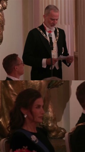 La reacción de la reina Letizia al escuchar al rey Felipe VI hablar en finés