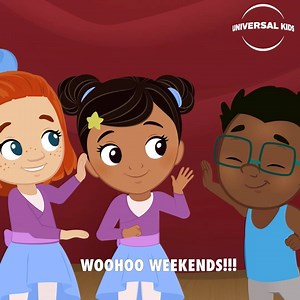 HOORAY its time for #WooHooWeekends!!! Catch episodes of #NinasWorld, #Floogals, #Dot, and more -- Saturday and Sunday mornings at 9/8c, on #UniversalKids! | Universal Kids