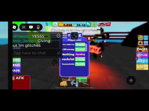 Giving out 1m glitches in muscle legends💪