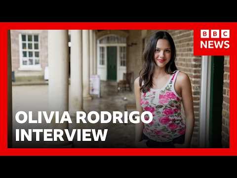 Olivia Rodrigo on music making, her best gig and living in London | BBC News