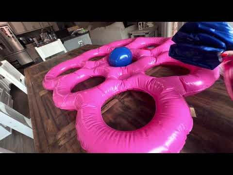 Inflatable Tic-Tac-Toe Pool Game Review: Fun for All Ages