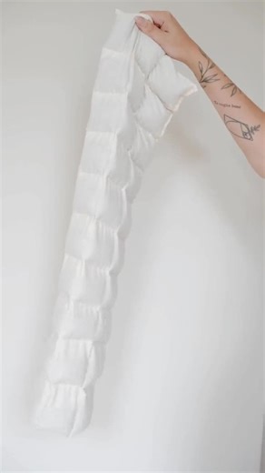 Weighted Body Wrap: Hot Cold Therapy, Flaxseed & Cotton Comfort - Etsy