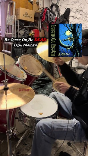 Epic Iron Maiden Cover: Happy Valentine on Drums