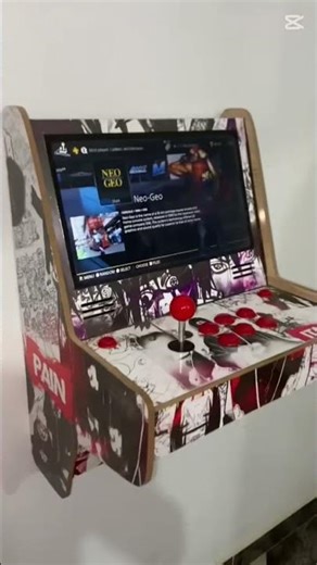 From wood to retro fun 🚀 #arcademachine #DIY #ArcadeMachine #RetroGaming #gamingsetup #madebyme