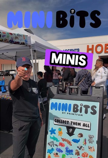 This is how people grab their MiniBits in person ✨ You can shop online or catch us at local events 💖 Comment mini bits and we will send you the link 💬 #minibits #fidgettoys #tiktokshop #fyp #smallbusiness