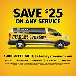 3 comments | Book today and get $25 off any service including carpet, tile, hardwood and more. Use code P2FZN | Stanley Steemer | Facebook
