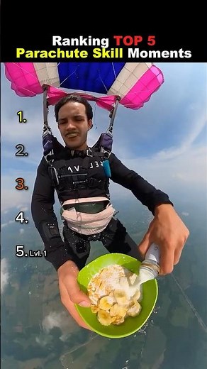 Ranking TOP 5 Parachute Moments 😭😭 #usa