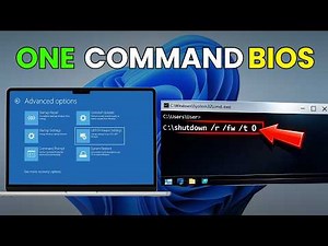 How to Enter BIOS Using Command Prompt in Windows