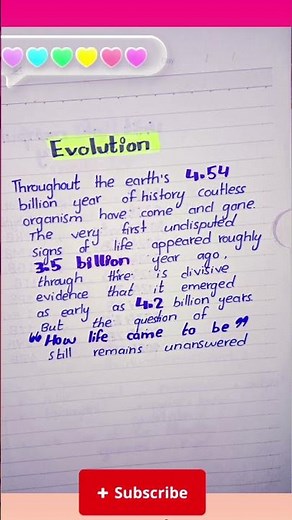 "What is Evolution? | Full Explanation of Evolution | Biology #shortvideo #studycore