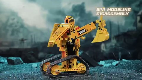 Robot Building Kits, 5-in-1 Stem Toys for Boys Age 8-14, APP & Remote Control Excavator Kids Construction Toys, Programmable Erector Sets, Educational Robotic Kit Gifts for Girls Boys (555 PCS)