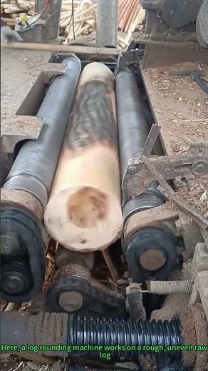 Log Rounding Machine: Shaping Raw Logs Into Uniform Cylinders