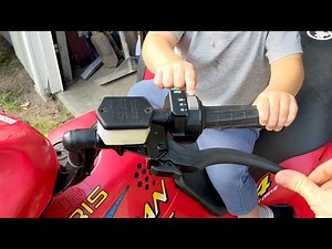 Polaris Sportsman front brake master cylinder replacement & bleeding system | Step by step DIY
