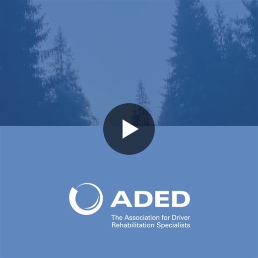 #driverrehab #driverrehabilitation #ot #occupationaltherapy #driverrehabspecialist #cdrs #drs #mobility #driving | ADED: The Assn for Driver Rehab Specialists