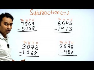 “Subtraction for Kids | Easy Maths Lesson”