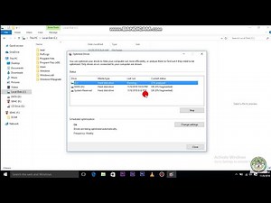 Cara Defragment Hardisk Pada Windows 10