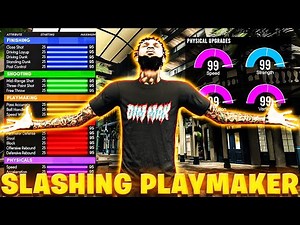 REVEALING THE BEST SLASHING PLAYMAKER BUILD ON NBA 2K22 CURRENT GEN!!