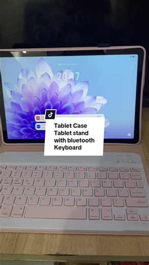 Tablet case with bluetooth keyboard na akala mo naka laptop ka ganun ang atake nito #tabletcase #bluetoothkeyboard #tabletstand #tablet #honortablet