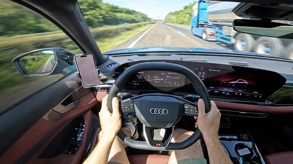 Audi S5 Avant acceleration and high speed test