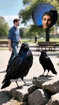 Crows & Ravens Smartest Birds? #CrowFacts #BirdIntelligence #AnimalCognition #SmartAnimals #Corvid