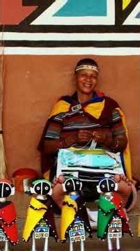 Meet the Southern Ndebele Tribe South Africa 🇿🇦 #shorts