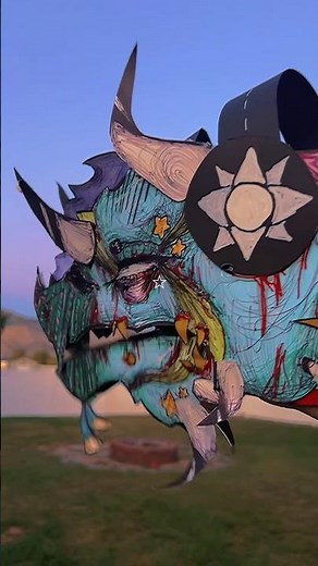 Sunset videos 🔛🔝😍 #dragon #puppet #paperdragonpuppet #dragonpuppet #artist #sunset #utah #art