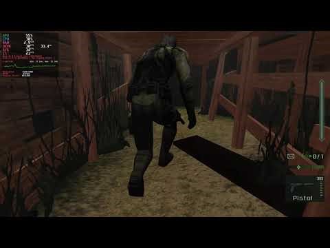 Splinter Cell: Pandora Tomorrow - With NTSYNC on Ubuntu/Linux Intel I5 8250/UHD 620 #Linux