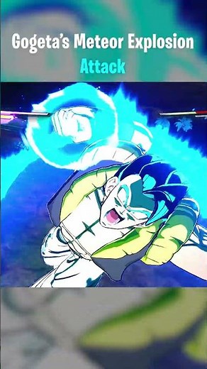 Gogeta's Meteor Explosion Attack! #dragonball #sparkingzero #dragonballsparkingzero #gogeta #goku