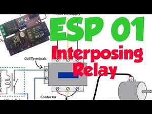 INTERPOSING RELAY - ESP01 ANGKAT BEBAN LISTRIK DENGAN AMPERE BESAR