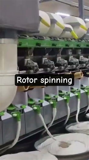Rotor spinning #machine #textile