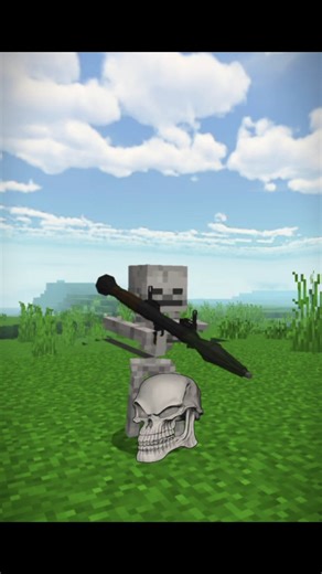 Java skeleton Vs Bedrock skeleton edit ☠️💀