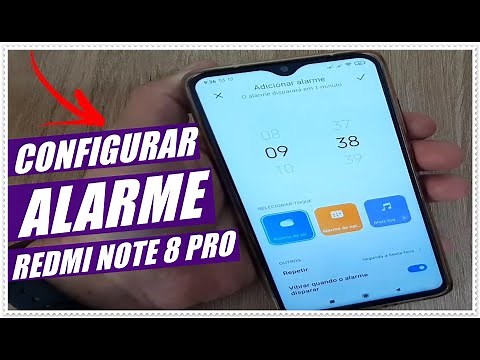 How to Set and Use the Alarm (Alarm Clock) on Your Xiaomi Redmi Note 8 PRO Cell Phone