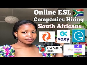 10 Online ESL Companies Hiring South Africans 🇿🇦 How To Teach English Online From South Africa